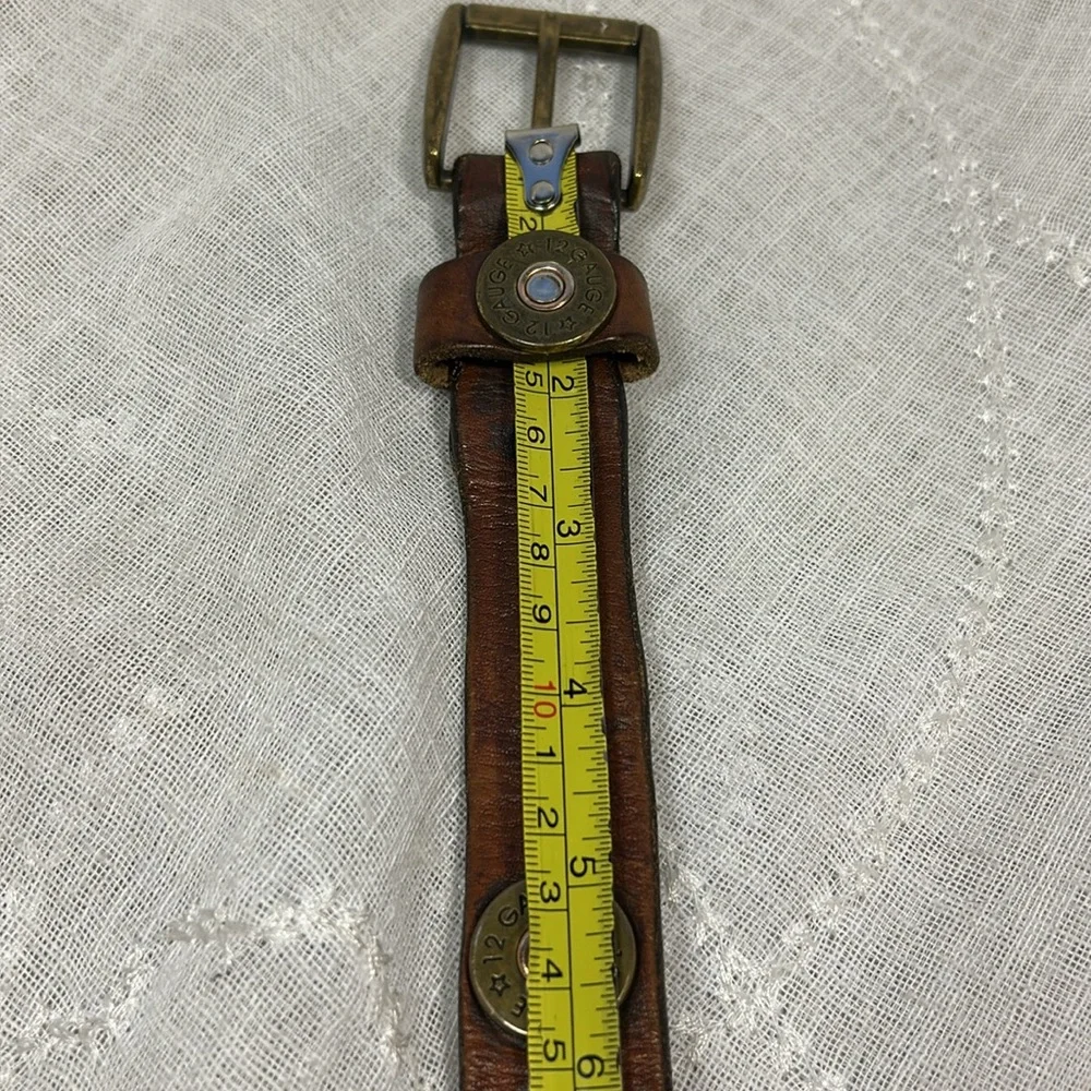 Nocona 12 Gauge leather dog collar